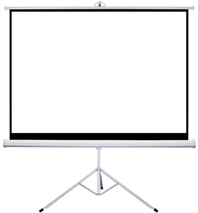Projektoriaus ekranas Šilelis su stovu 180x180cm, įstrižainė 255cm