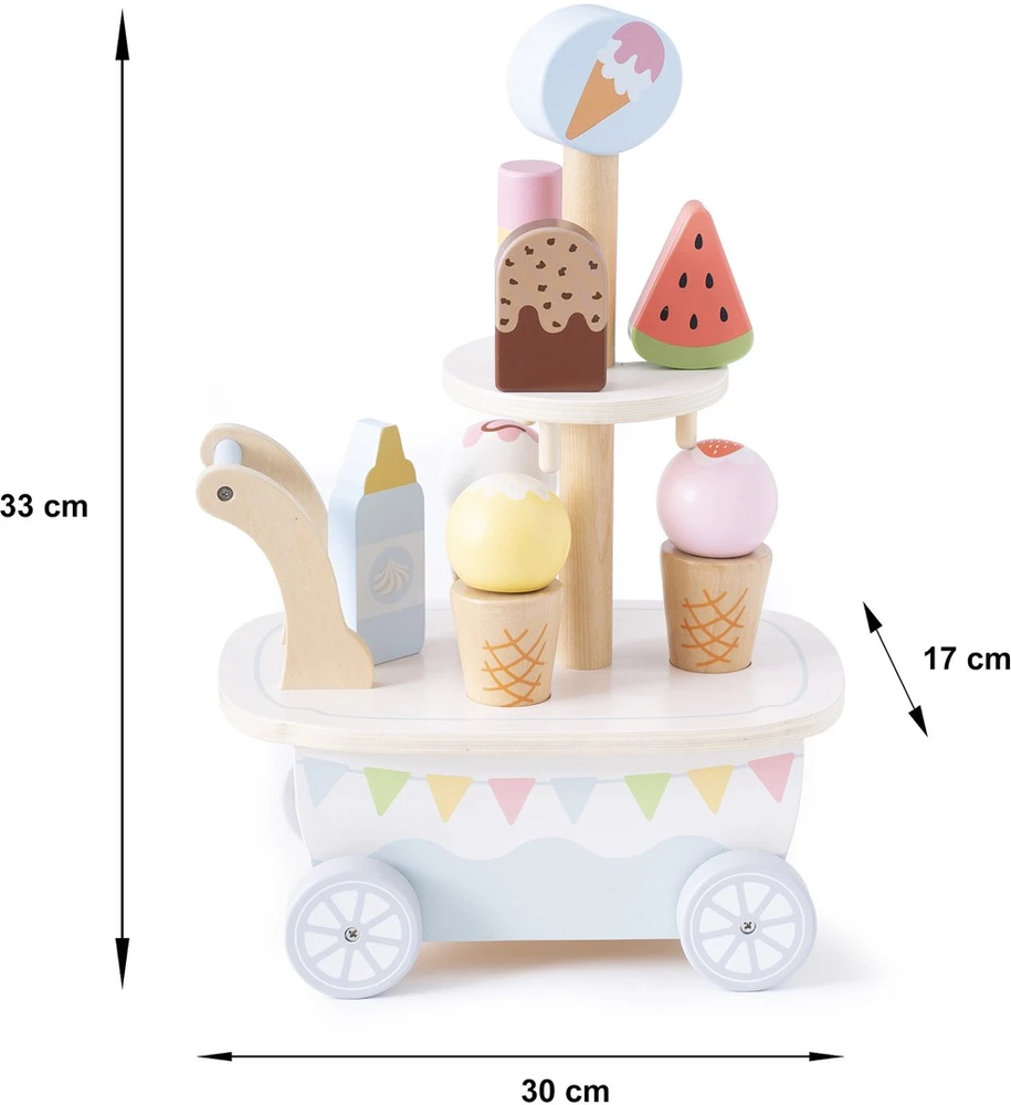 „Promis Trolley“ – medinė ledainė vaikams