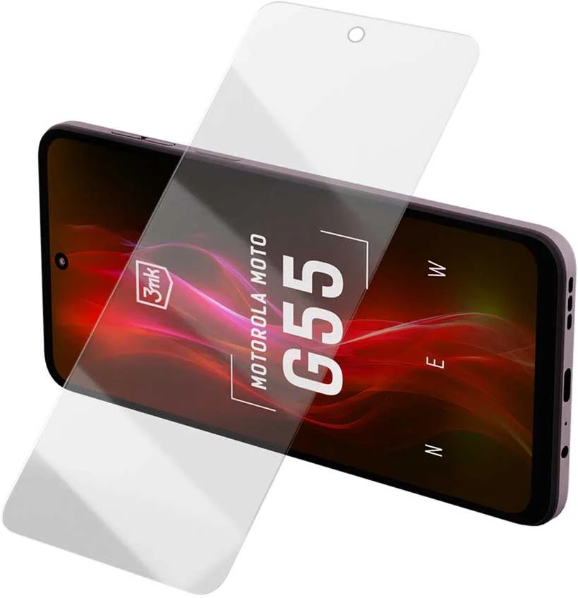 3MK plėvelė ARC+ Motorola Moto G55 5G plėvelė Fullscreen