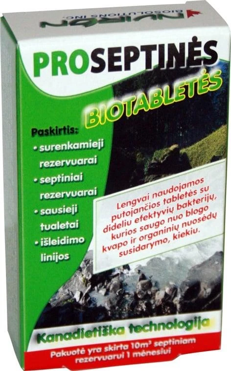 Proxim Biotabletės, kanalizacijai valyti, 0,02 kg