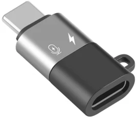 Puluz 8-Pin to USB-C OTG Adapteris (Juodas)