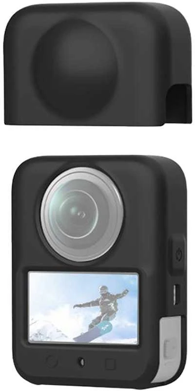 PULUZ silicone lens cover DJI Osmo 360 (Juodas)