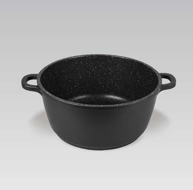 Maestro MR-4624C Puodas su dangčiu 24 cm 4 l Juodas