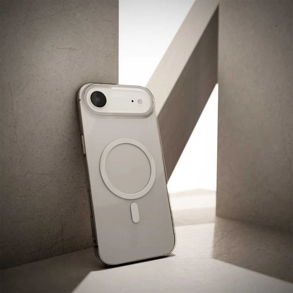 Puro 0.3 MAG Ultra-Slim TPU Dėklas suderinamas su MagSafe skirtas Apple iPhone 17 Air – skaidrus