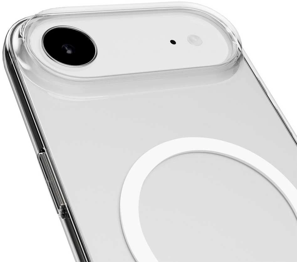 Puro 0.3 MAG Ultra-Slim TPU Dėklas suderinamas su MagSafe skirtas Apple iPhone 17 Air – skaidrus