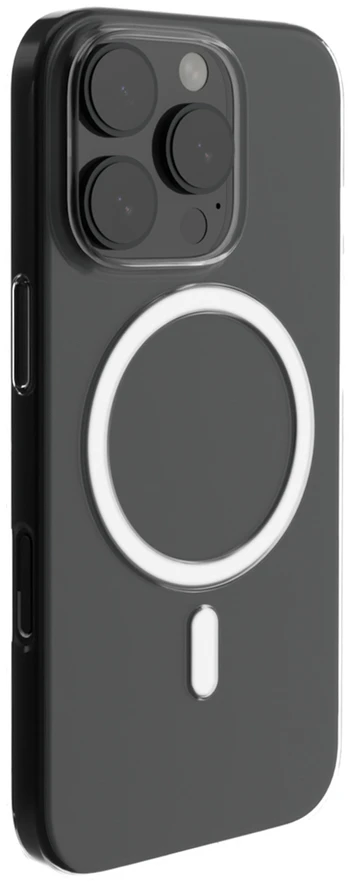 Silikoninis Puro 03 Mag MagSafe Apple iPhone 16 Pro Max – dėklas telefonui skaidrus