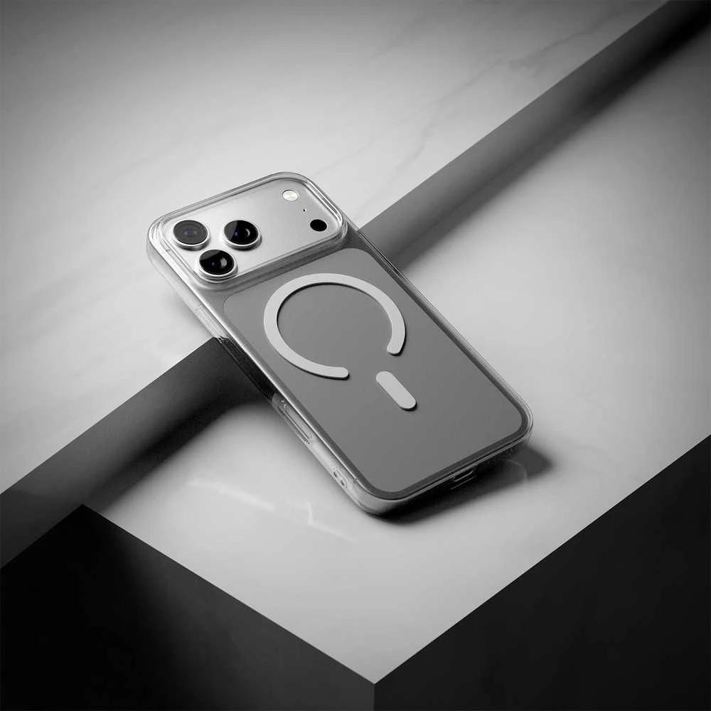 Puro 0.3 MAG Ultra-Slim TPU Dėklas suderinamas su MagSafe skirtas Apple iPhone 17 Pro – skaidrus