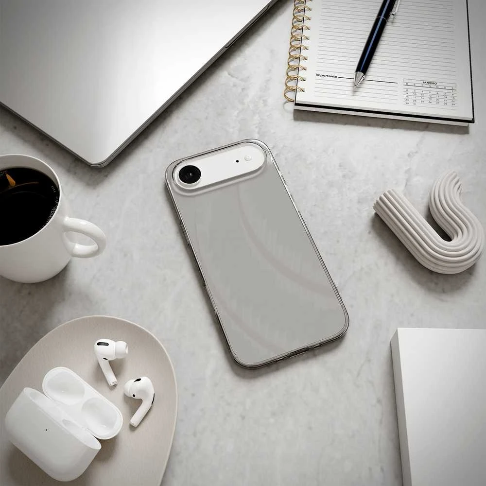 Puro 0.3 Nude Ultra-Slim TPU dėklas skirtas Apple iPhone 17 Air – skaidrus