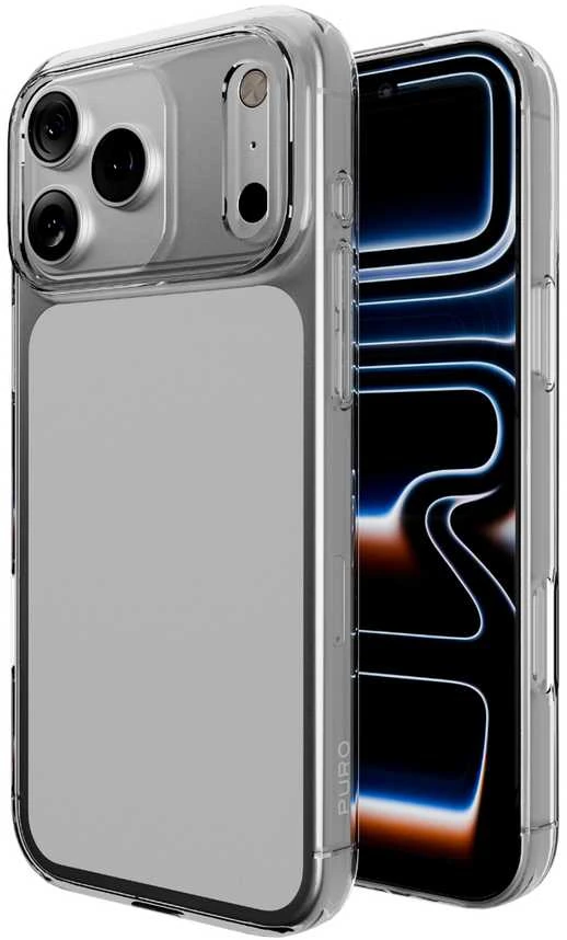 Puro 0.3 Nude Ultra-Slim TPU dėklas skirtas Apple iPhone 17 Pro Max – skaidrus
