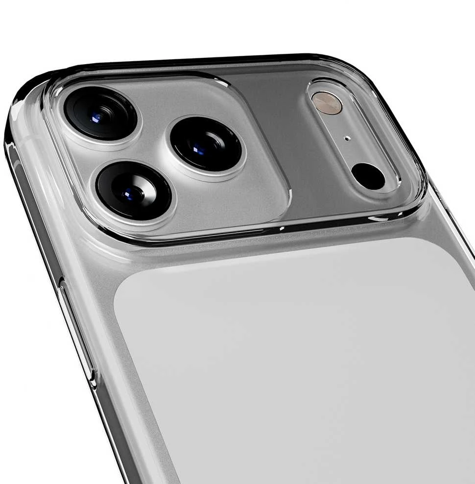 Puro 0.3 Nude Ultra-Slim TPU dėklas skirtas Apple iPhone 17 Pro Max – skaidrus