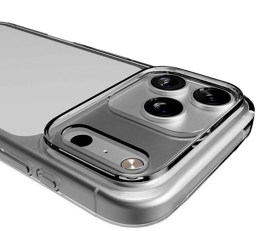 Puro 0.3 Nude Ultra-Slim TPU dėklas skirtas Apple iPhone 17 Pro Max – skaidrus