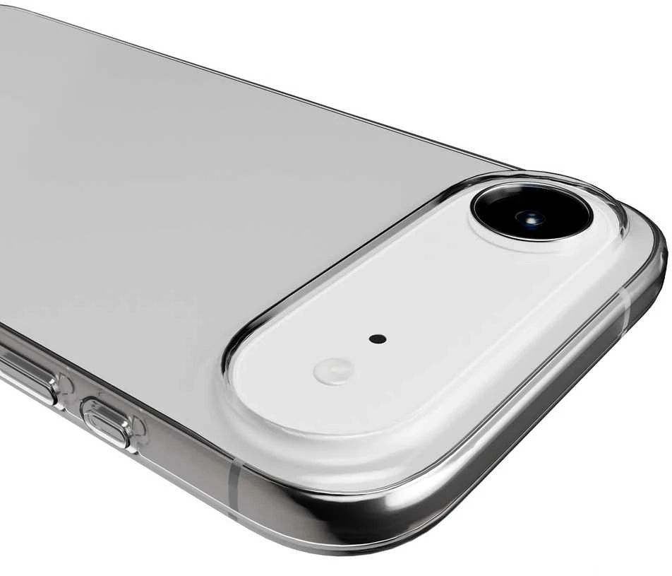 Puro 0.3 Nude Ultra-Slim TPU dėklas skirtas Apple iPhone 17 Air – skaidrus