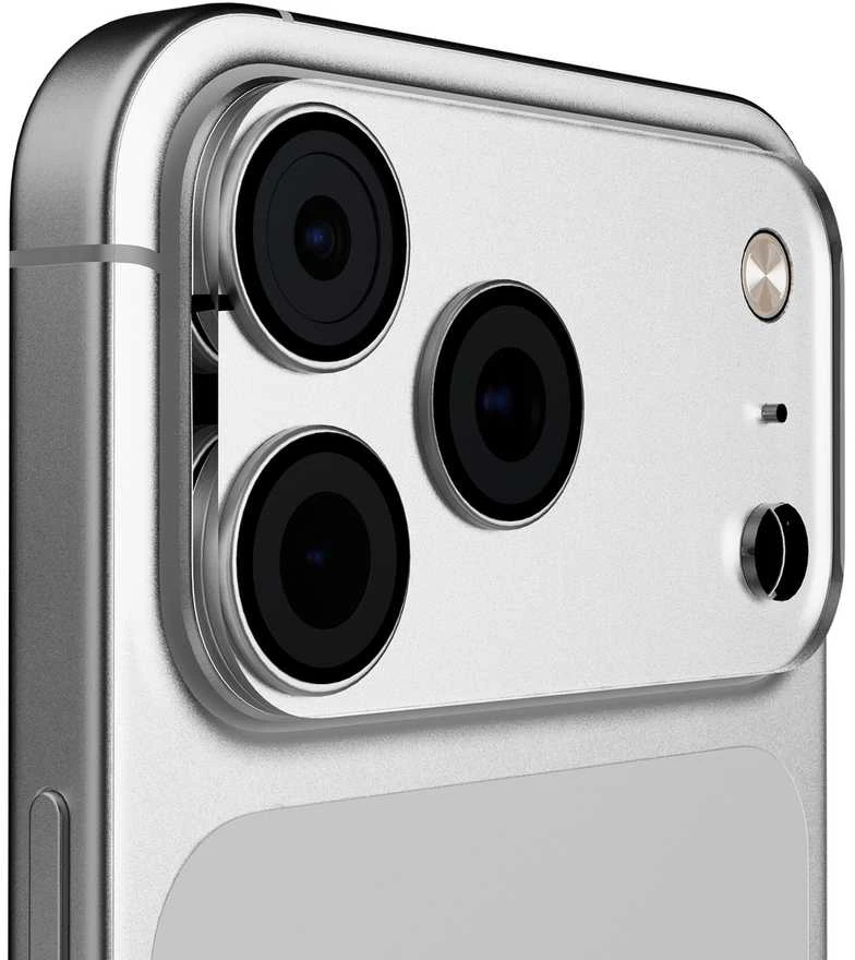 Puro Camera Standard Apsauginis stiklas skirtas Apple iPhone 17 Pro Max skirtas Camera Island and Lenses