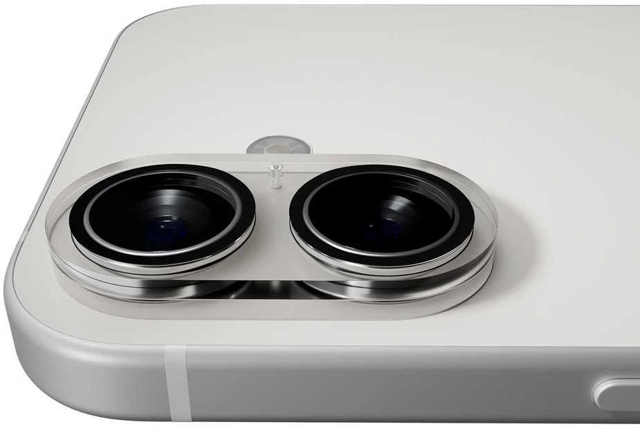 Puro Camera Standard Apsauginis stiklas skirtas Apple iPhone 17 / Apple iPhone 16 skirtas Camera Island and Lenses