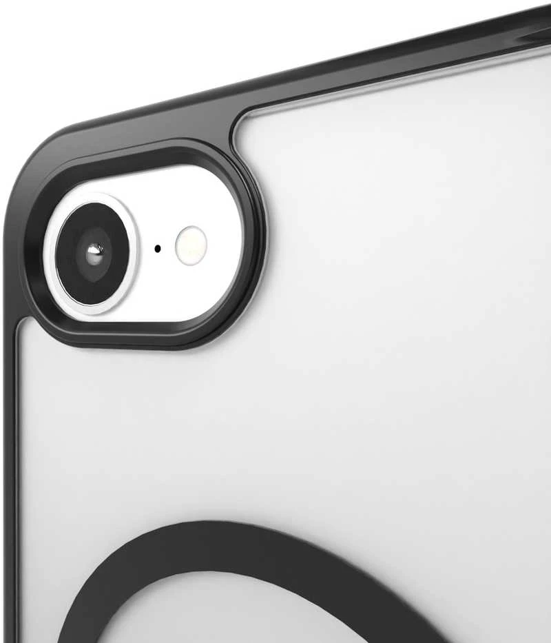 Puro in TPU "GRADIENT" su Magsafe and gradient effect Apple iPhone 16E, dėklas telefonui juodos spalvos
