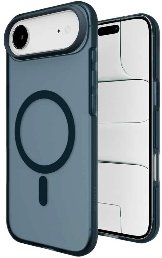 Puro Daylight Magsafe Compatible Silikoninis dėklas for iPhone 17 Air - Translucent Turquoise