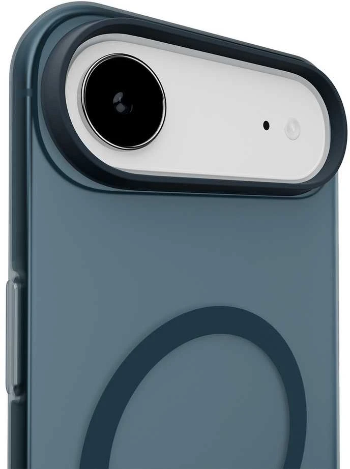 Puro Daylight Magsafe Compatible Silikoninis dėklas for iPhone 17 Air - Translucent Turquoise
