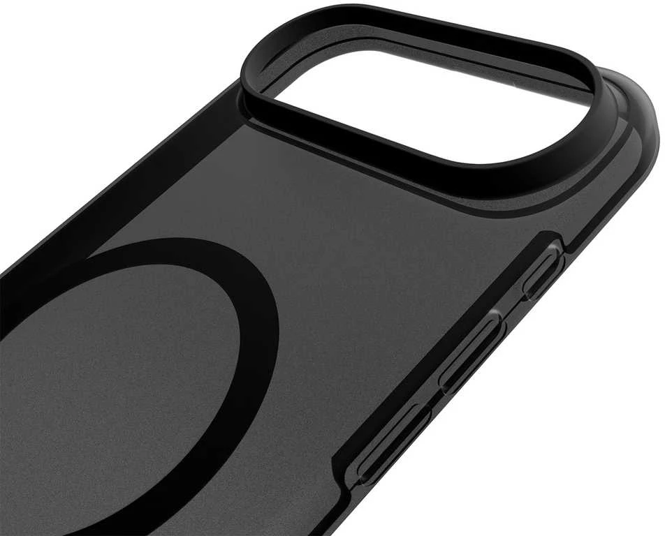 Puro Daylight Magsafe Compatible Silikoninis dėklas for iPhone 17 Air - Translucent Juodas