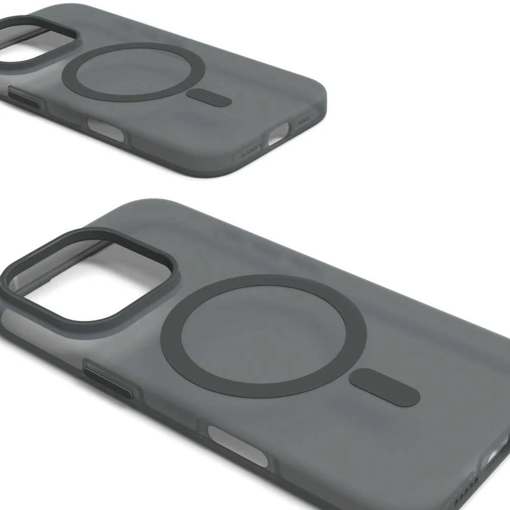 Silikoninis Puro Daylight MagSafe Apple iPhone 16 Pro Max – dėklas telefonui juodos spalvos