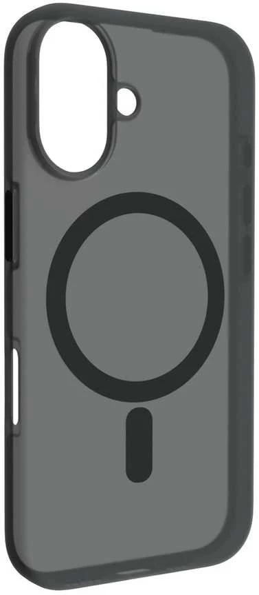 Silikoninis Puro Daylight MagSafe Apple iPhone 16 – dėklas telefonui juodos spalvos