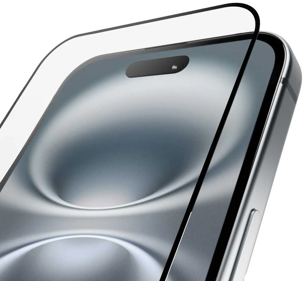 Puro Frame grūdintas stiklas su rėmeliu, skirtas iPhone 16 Plus