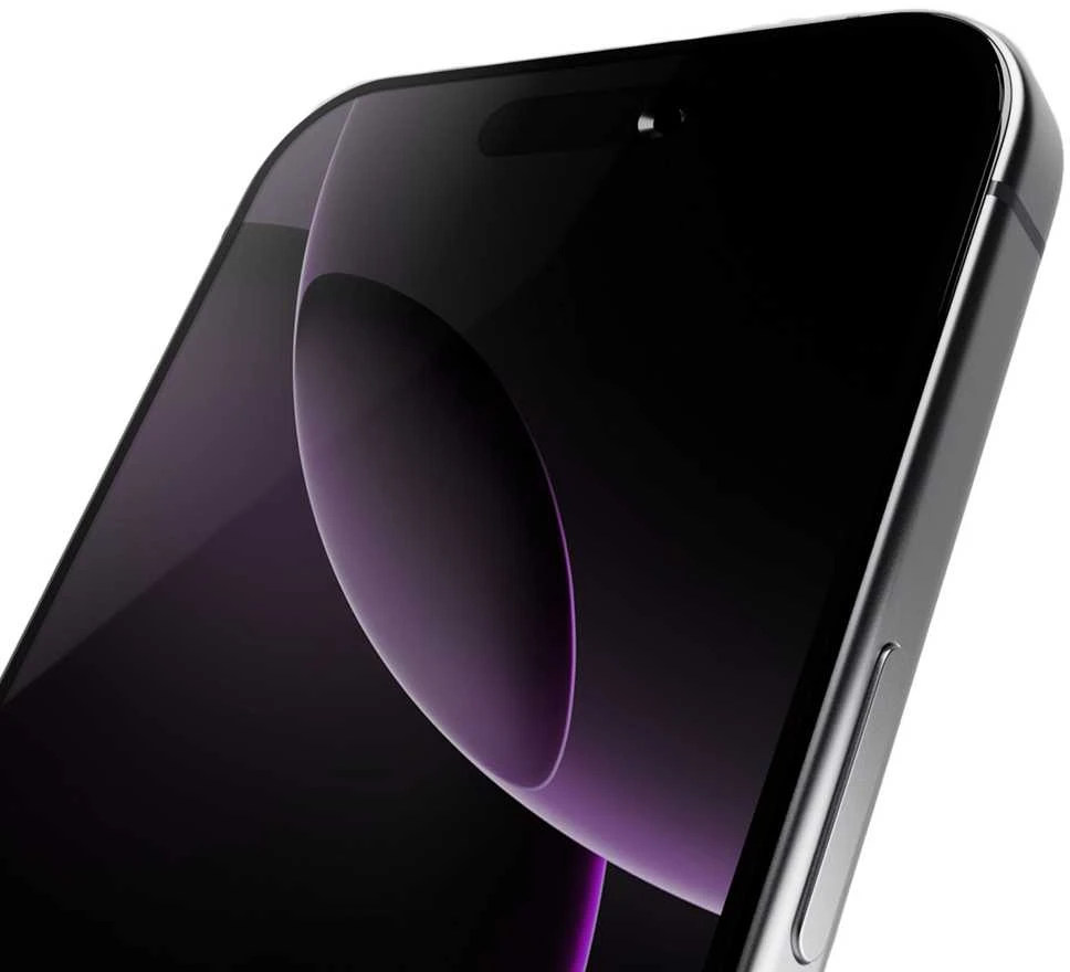 Puro Frame grūdintas stiklas su rėmeliu, skirtas iPhone 16 Pro