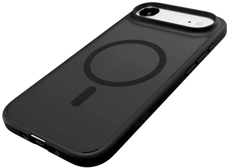 Puro Gradient TPU dėklas suderinamas su MagSafe skirtas Apple iPhone 17 Air - juodos spalvos