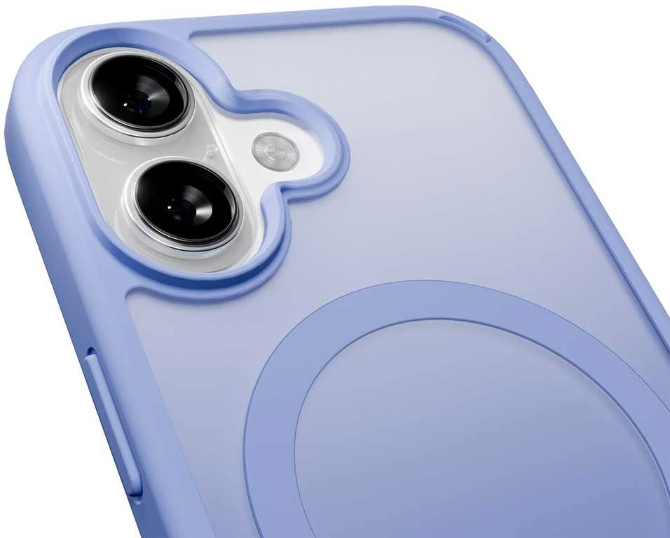 „Puro“ gradientinis TPU dėklas, suderinamas su „MagSafe“, skirtas „iPhone 17“ - Mėlyna