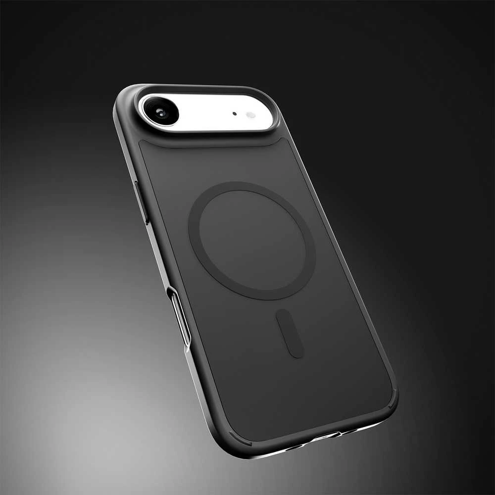 Puro Gradient TPU dėklas suderinamas su MagSafe skirtas Apple iPhone 17 Air - juodos spalvos