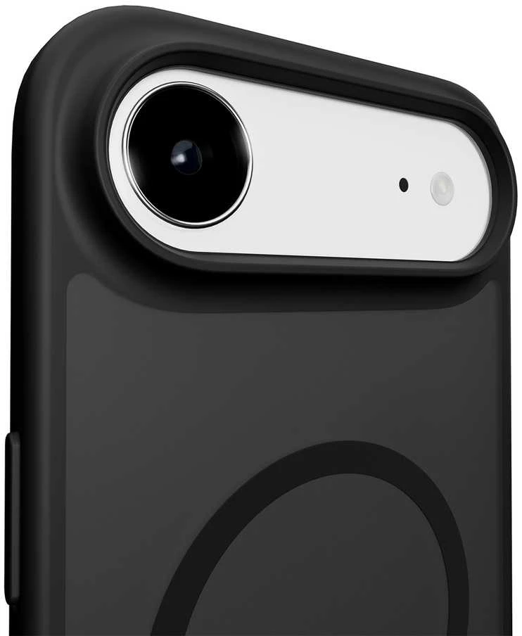 Puro Gradient TPU dėklas suderinamas su MagSafe skirtas Apple iPhone 17 Air - juodos spalvos