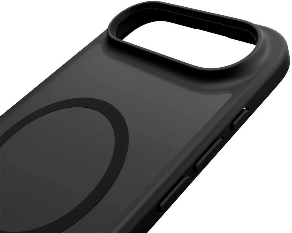 Puro Gradient TPU dėklas suderinamas su MagSafe skirtas Apple iPhone 17 Air - juodos spalvos