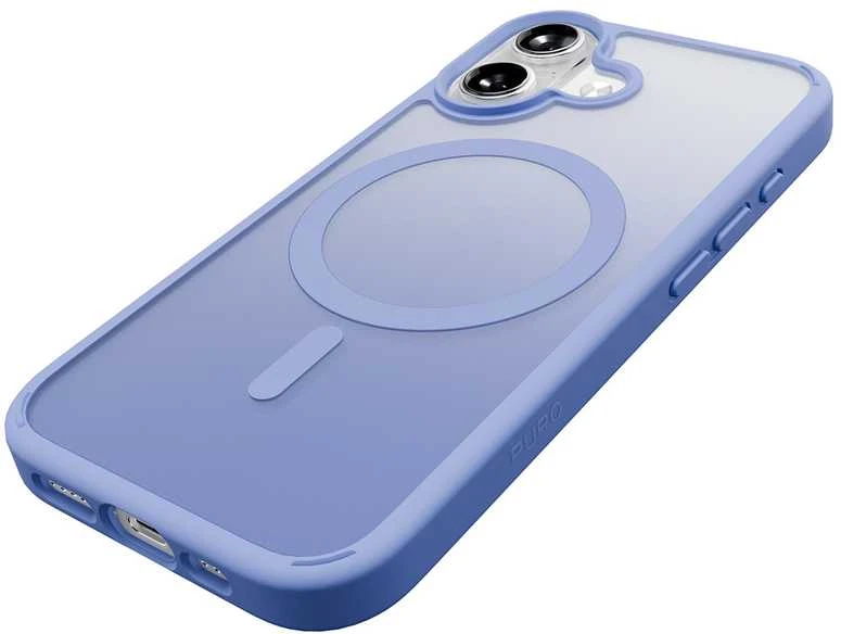 „Puro“ gradientinis TPU dėklas, suderinamas su „MagSafe“, skirtas „iPhone 17“ - Mėlyna