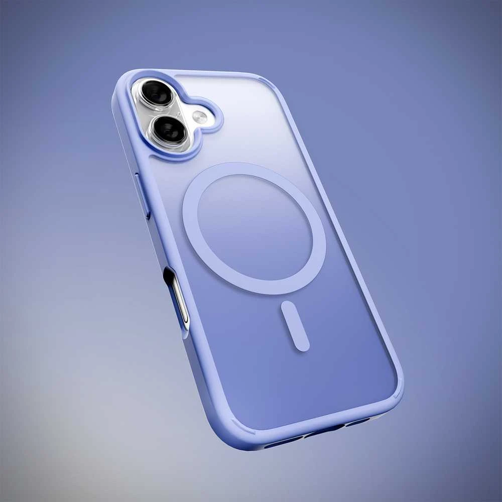 „Puro“ gradientinis TPU dėklas, suderinamas su „MagSafe“, skirtas „iPhone 17“ - Mėlyna