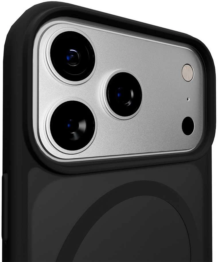 Puro Gradient TPU MagSafe Compatible dėklas skirtas Apple iPhone 17 Pro – juodos spalvos