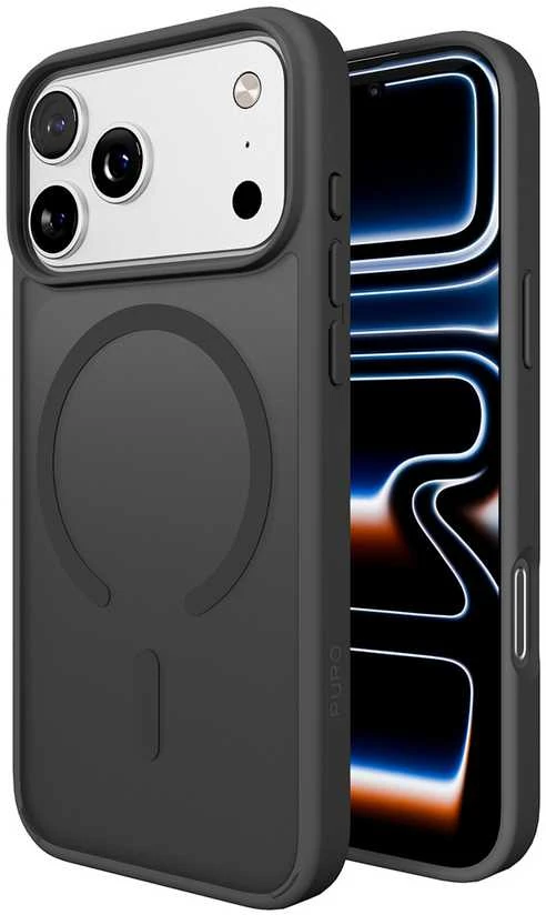 „Puro“ gradientinis TPU „MagSafe“ suderinamas dėklas, skirtas „iPhone 17 Pro Max“ – pilkas