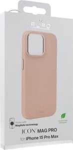 SBS PURO ICON MAG PRO – „iPhone 15 Pro Max“ „MagSafe“ rožinis dėklas