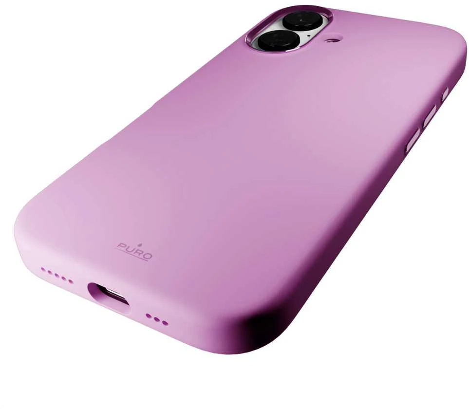 iPhone 16 silikoninis dėklas PURO, ICON MAG PRO, rožinis / PUIPC1661ICONMPROSE / 2512399