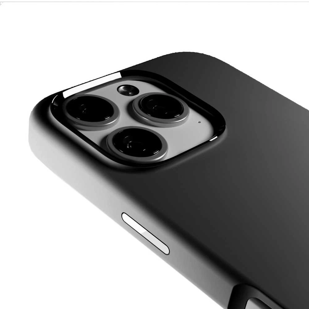 Silikoninis Puro Icon Mag Pro MagSafe Apple iPhone 16 Pro – dėklas telefonui pilkos spalvos