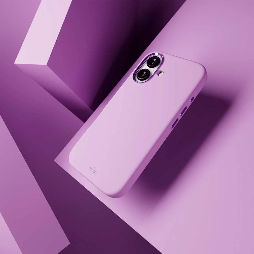 iPhone 16 silikoninis dėklas PURO, ICON MAG PRO, rožinis / PUIPC1661ICONMPROSE / 2512399