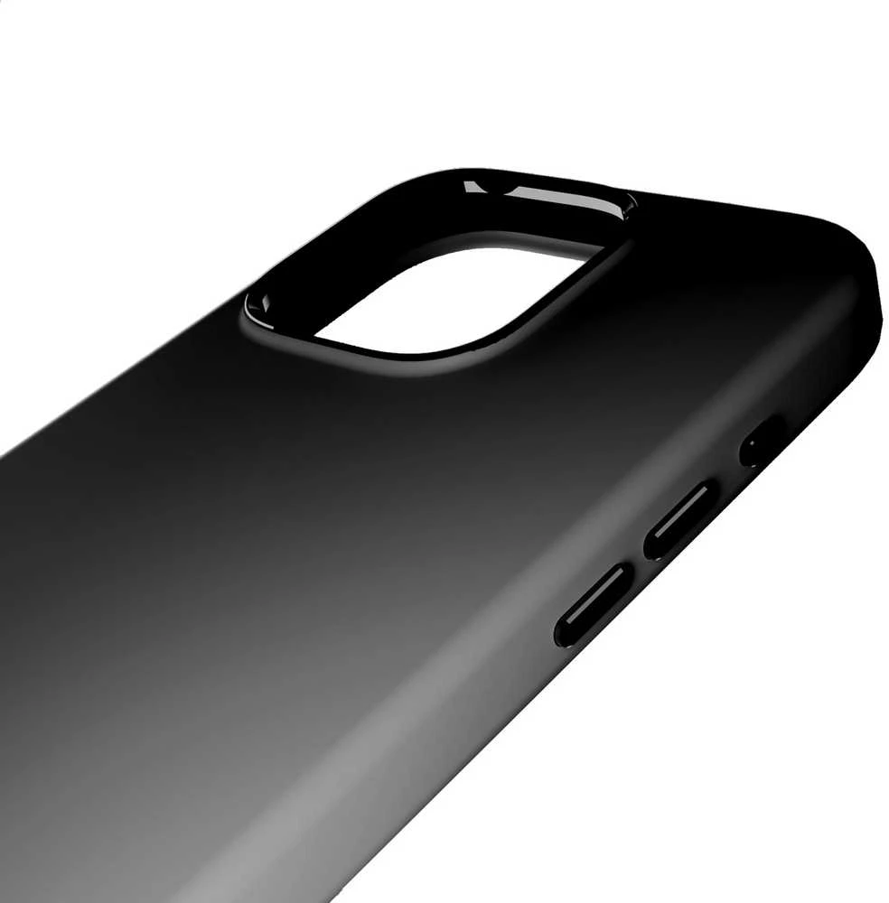 Silikoninis Puro Icon Mag Pro MagSafe Apple iPhone 16 Pro – dėklas telefonui pilkos spalvos