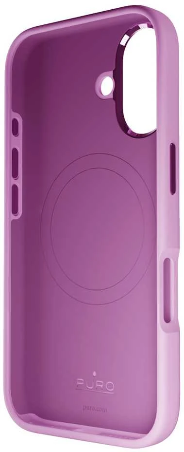 iPhone 16 silikoninis dėklas PURO, ICON MAG PRO, rožinis / PUIPC1661ICONMPROSE / 2512399