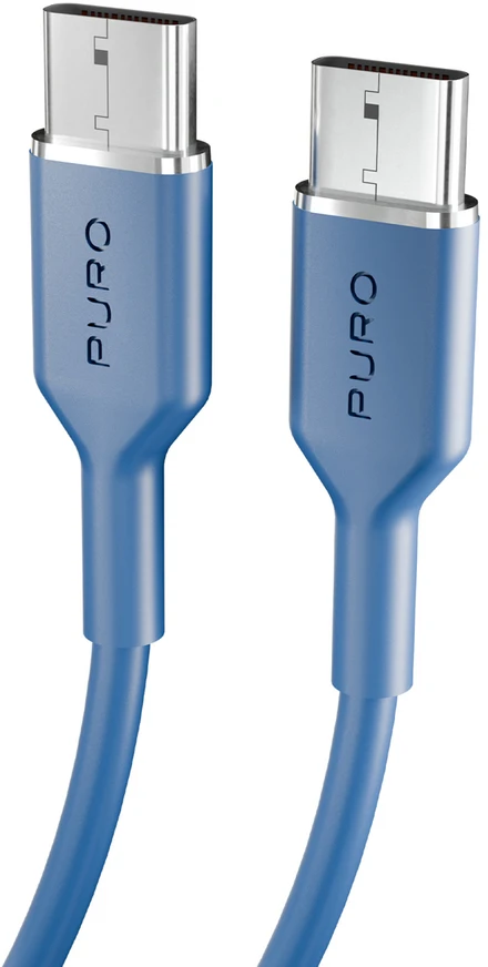 Puro ICON USB-C - USB-C Cable 1.5m - Mėlyna