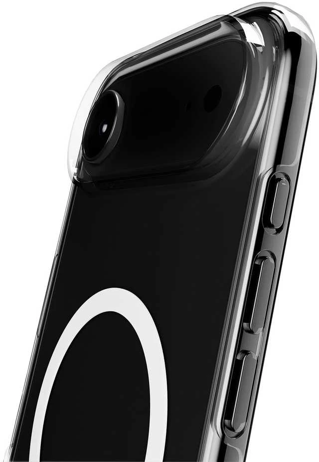 Puro Impact Clear D3O TPU+PC suderinamas su MagSafe dėklas skirtas Apple iPhone 17 Air – skaidrus