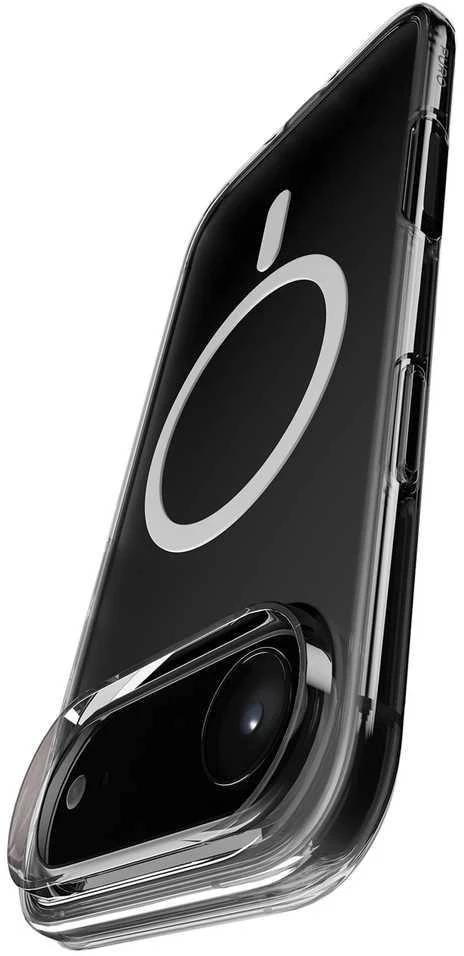 Puro Impact Clear D3O TPU+PC suderinamas su MagSafe dėklas skirtas Apple iPhone 17 Air – skaidrus