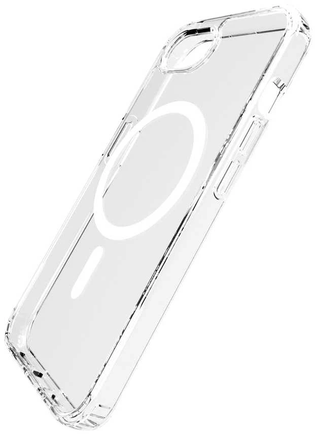 Puro Cover in TPU+PC „LITE MAG” with Magsafe Apple iPhone 16E, dėklas telefonui skaidrus