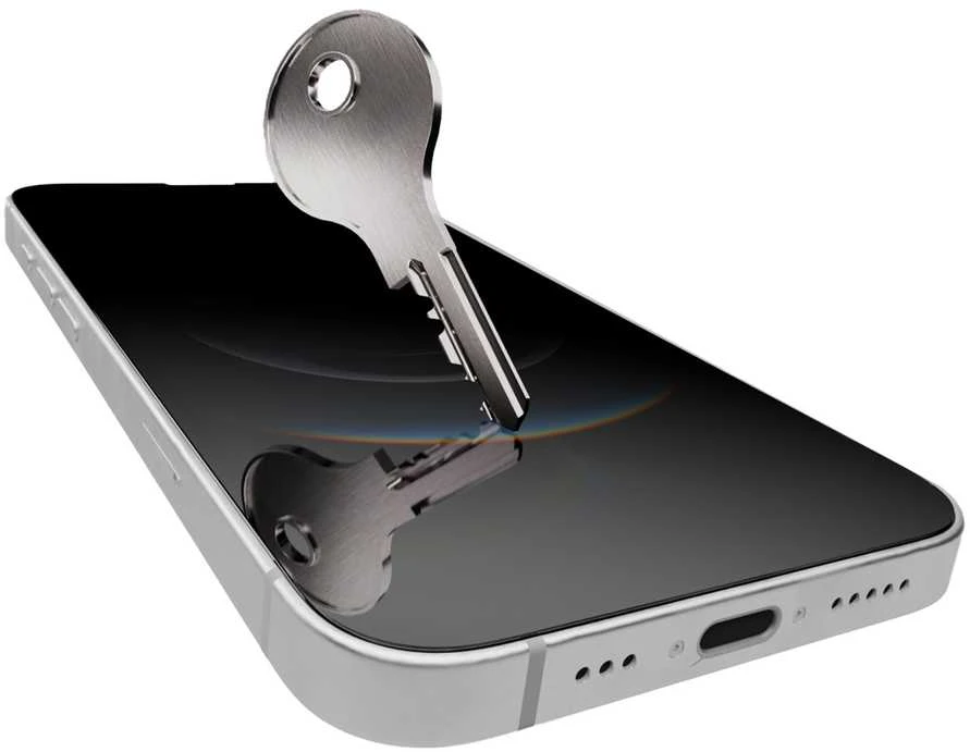 Puro Privacy apsauginis stiklas skirta Apple iPhone 16E