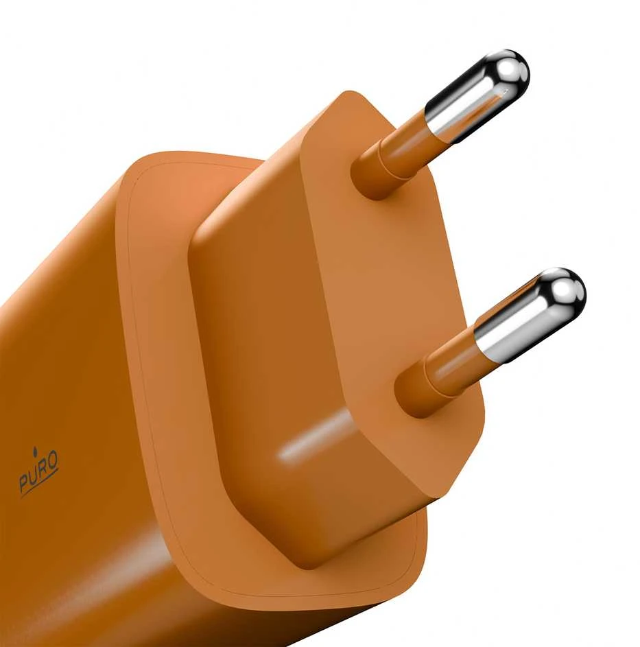 Puro Pro Lite 30W USB-C sieninis įkroviklis - Oranžinis