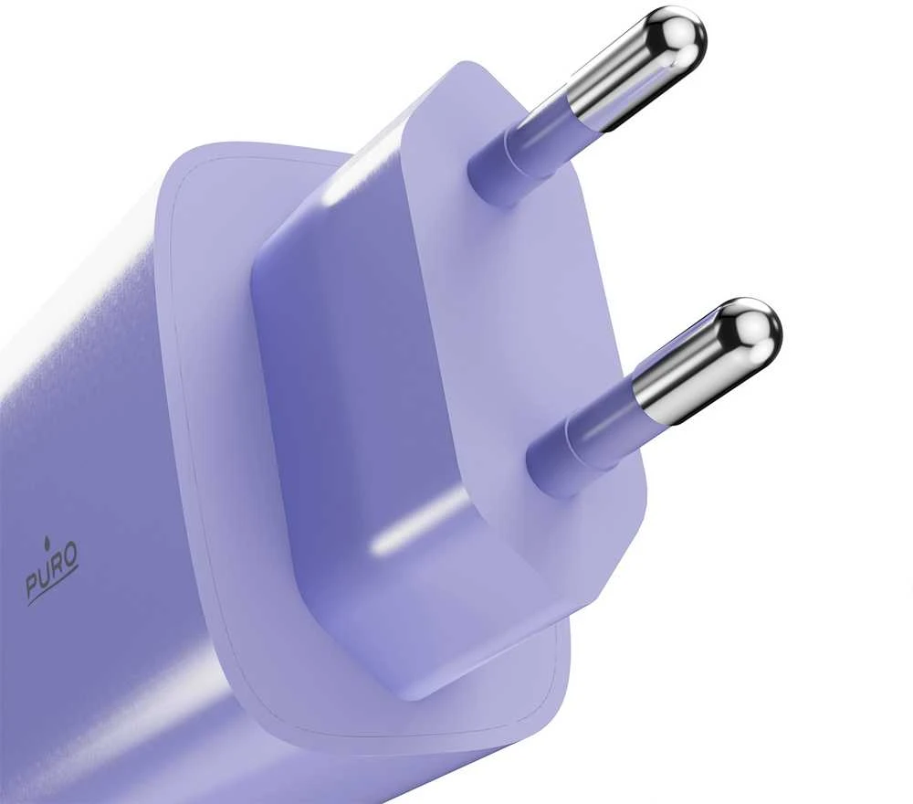 Puro Pro Lite 30W USB-C Wall Charger - Violetinė
