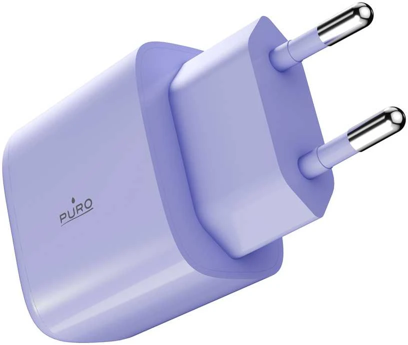Puro Pro Lite 30W USB-C Wall Charger - Violetinė