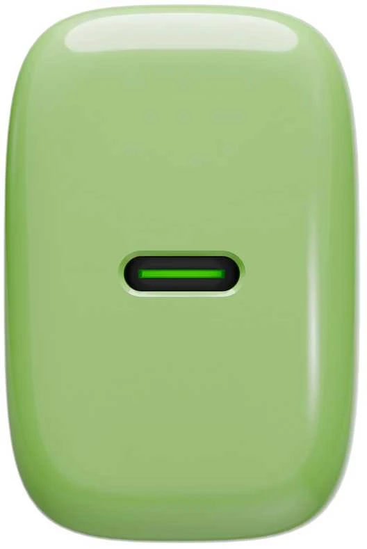 Puro Pro Lite 30W USB-C sieninis įkroviklis - Žalias